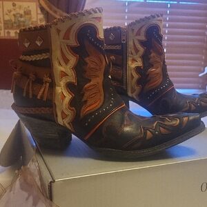 Old Gringo Multicolor Ankle Boots